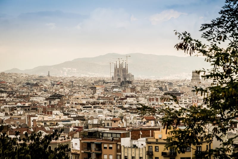 Barcelona skyline